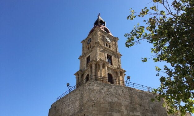 La Torre del Reloj de Rodas