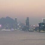 Atardecer en Hong Kong