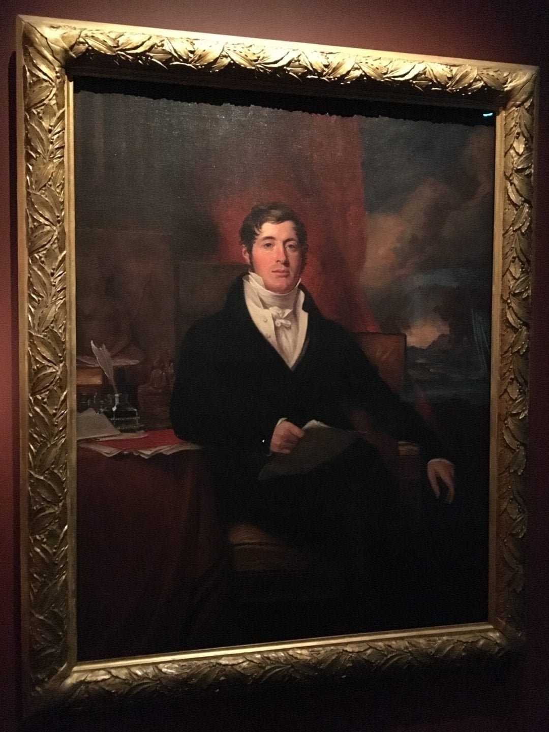 Retrato de Sir Stamford Raffles