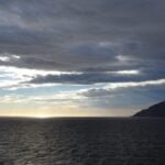 Amanecer en el norte de Islandia