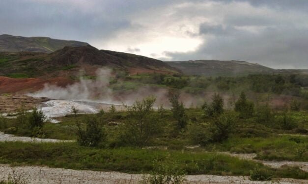 En el valle de Haukadalur