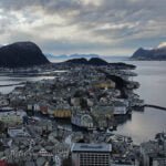 Ålesund desde el mirador de Aksla