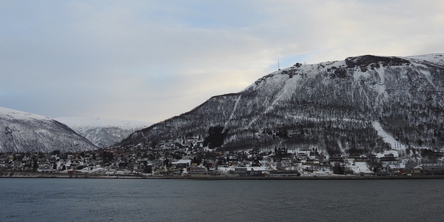 Tromsø en invierno.