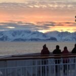 Atardecer rumbo a Øksfjord