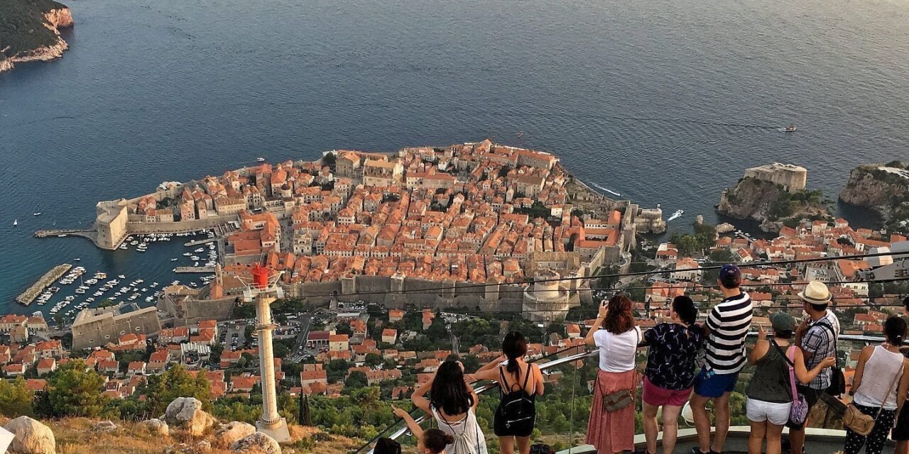 Dubrovnik desde el monte Srđ