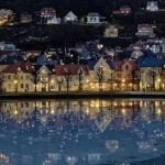 Invierno en el Lille Lungegårdsvannet