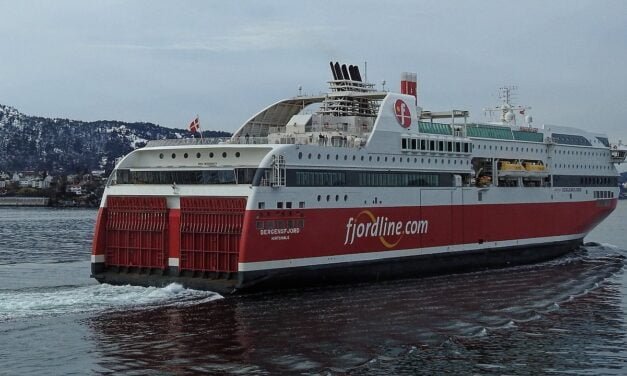 En el MS Stavangerfjord