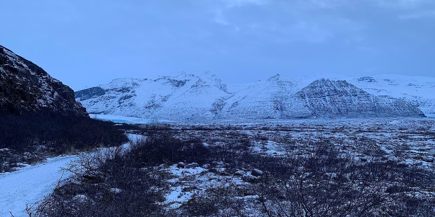 Camino a Skaftafellsjökull