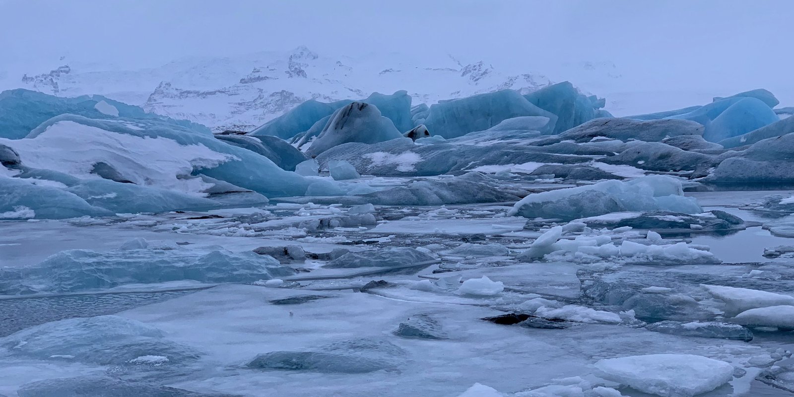 Icebergs en Jökulsárlón