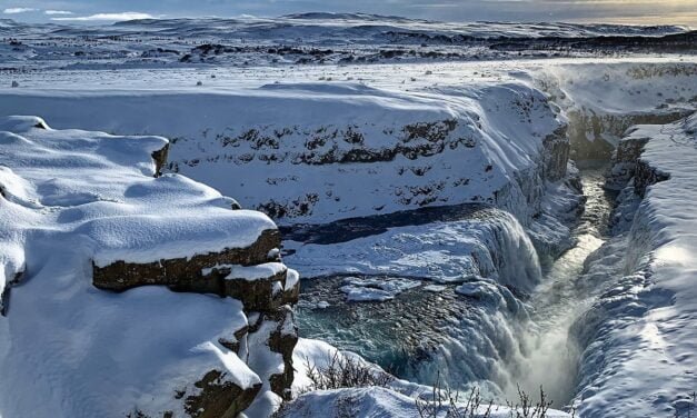 Gullfoss en invierno