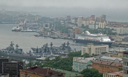 En el puerto de Vladivostok