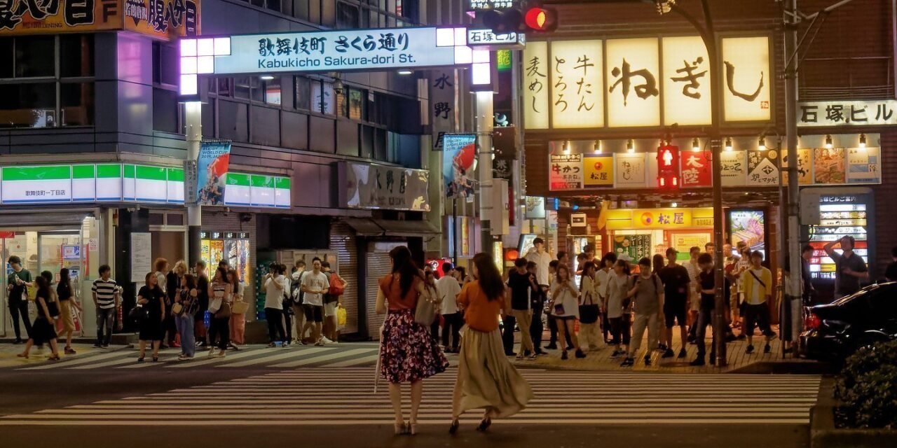 Un paseo nocturno por Tokio