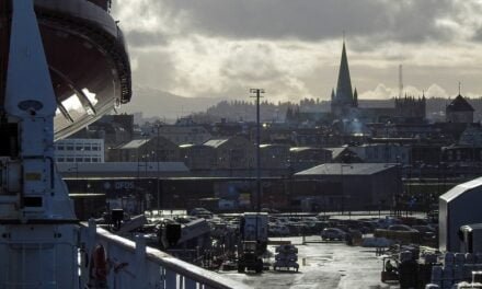 Breve escala en Trondheim