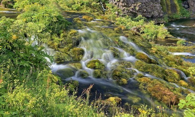 Gjáin, un oasis en las Tierras Altas