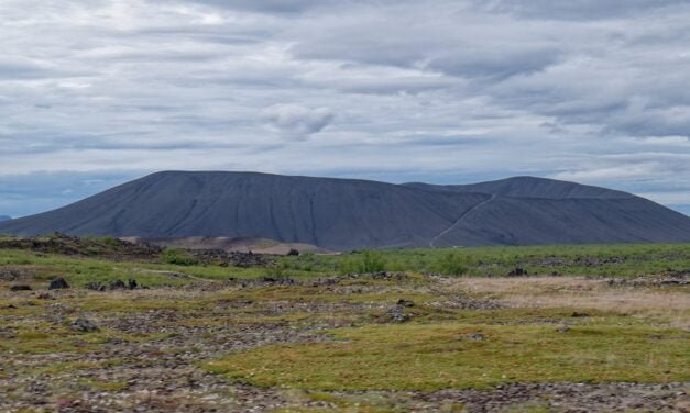 El cráter de Hverfjall