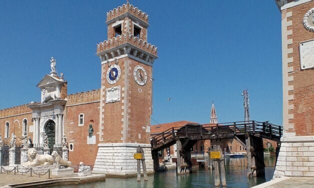 En el Arsenal de Venecia
