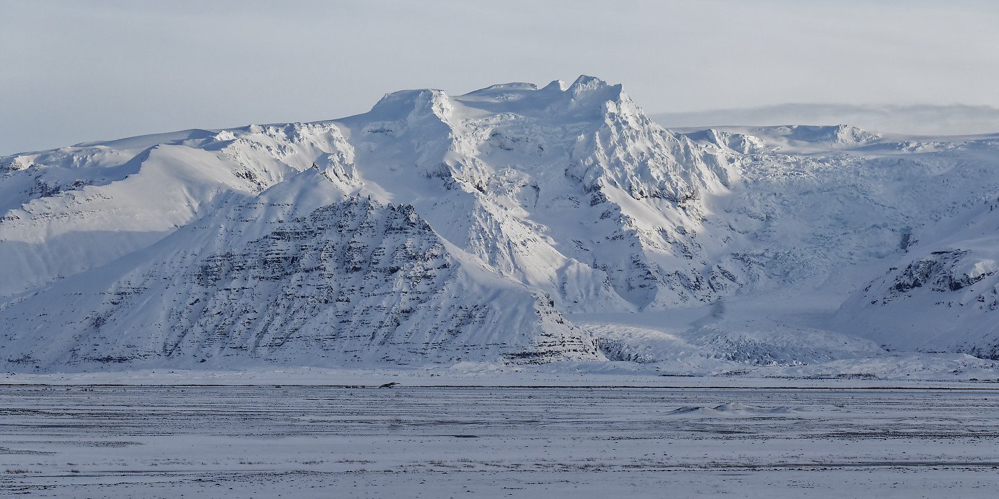 El Svínafellsjökull desde la Ring Road