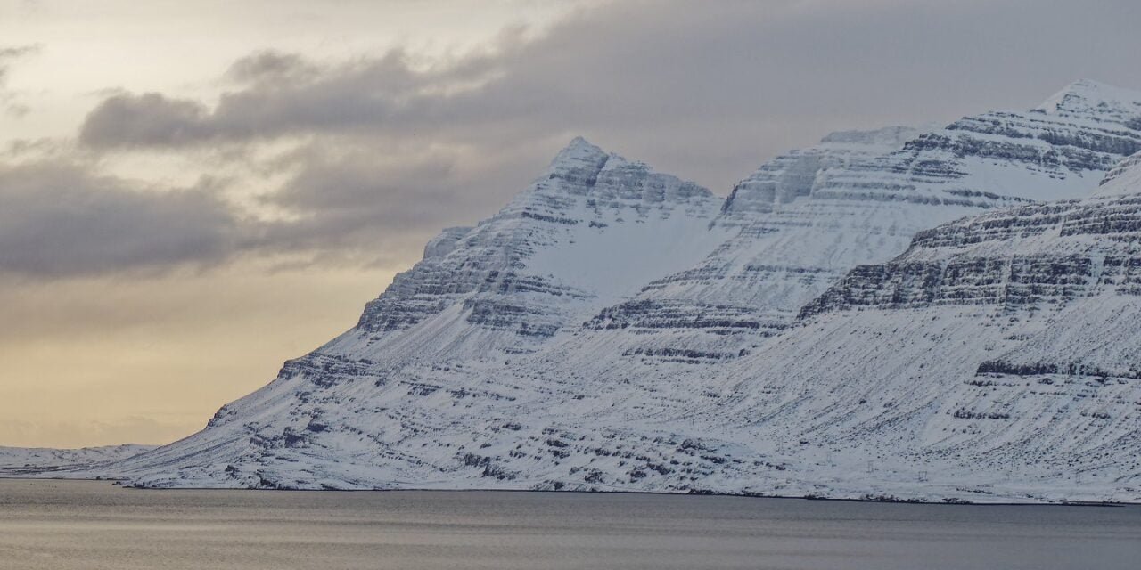 Berufjörður, en el sur de los Fiordos del Este