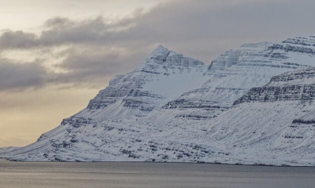 Berufjörður, en el sur de los Fiordos del Este