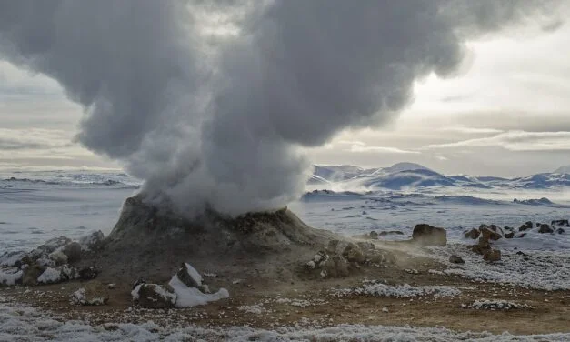 Hverir en invierno