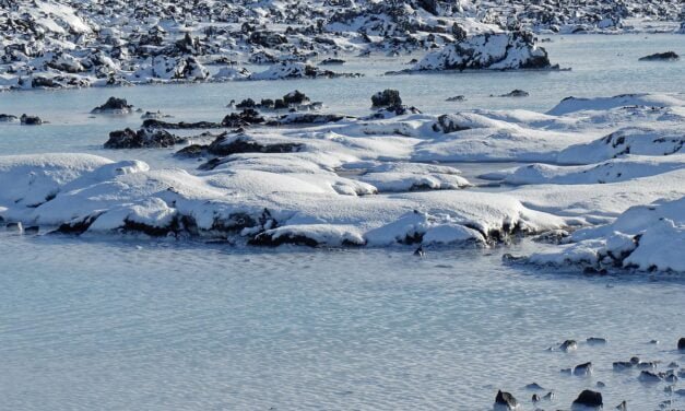 Fotografiando la Laguna Azul