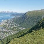 En el mirador del Fjellheisen