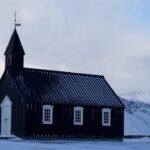 Búðakirkja en invierno