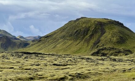 Vigdísavallavegur, en las «Tierras Altas» de Reykjanes