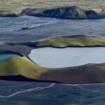 Volando sobre el sur de Islandia