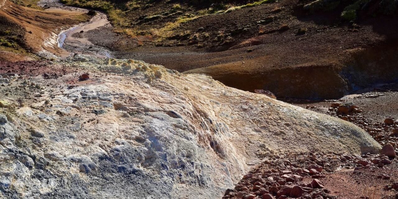 Seltún, un área geotermal en Krýsuvík