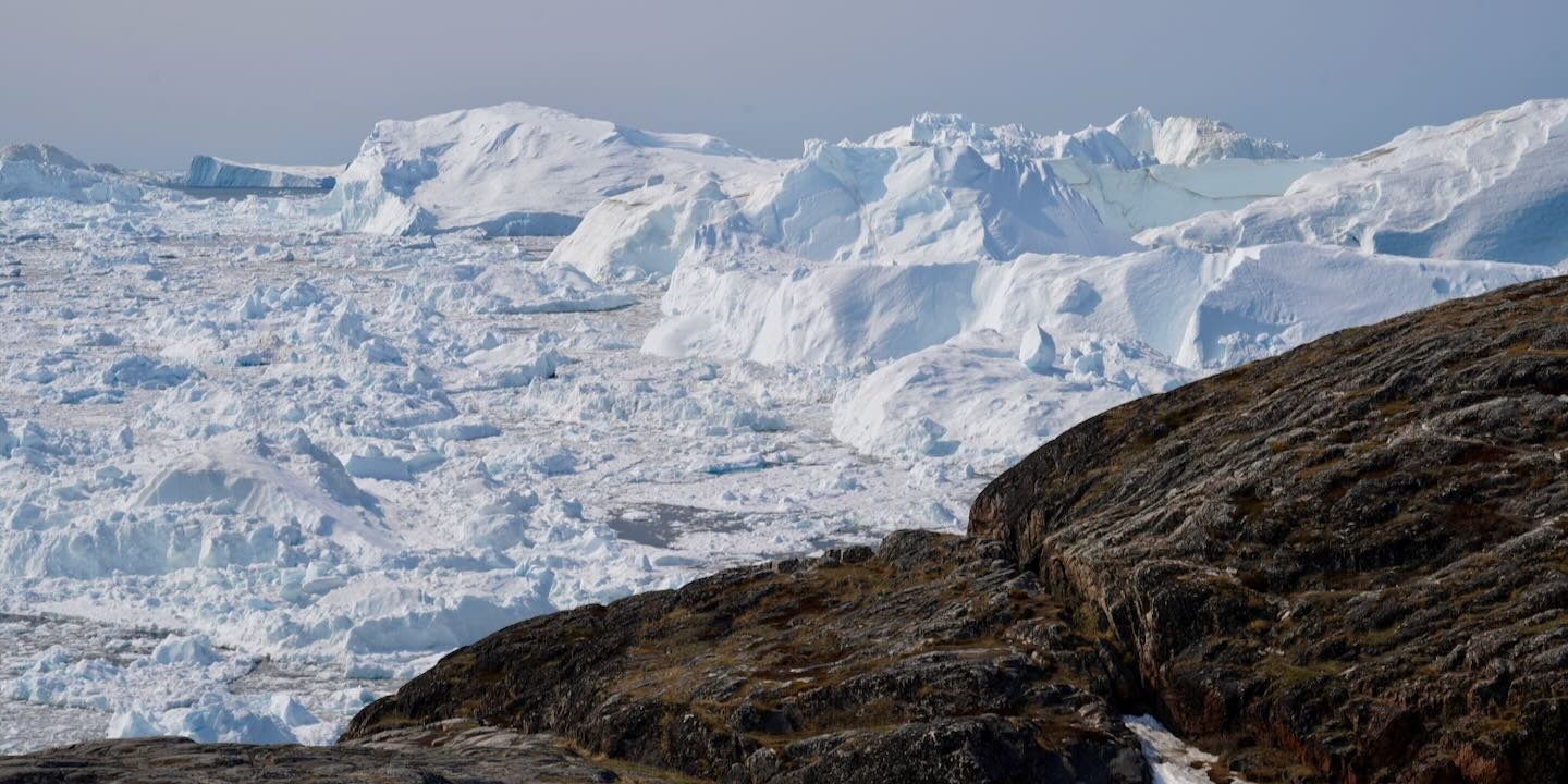 El interior del muro de hielo