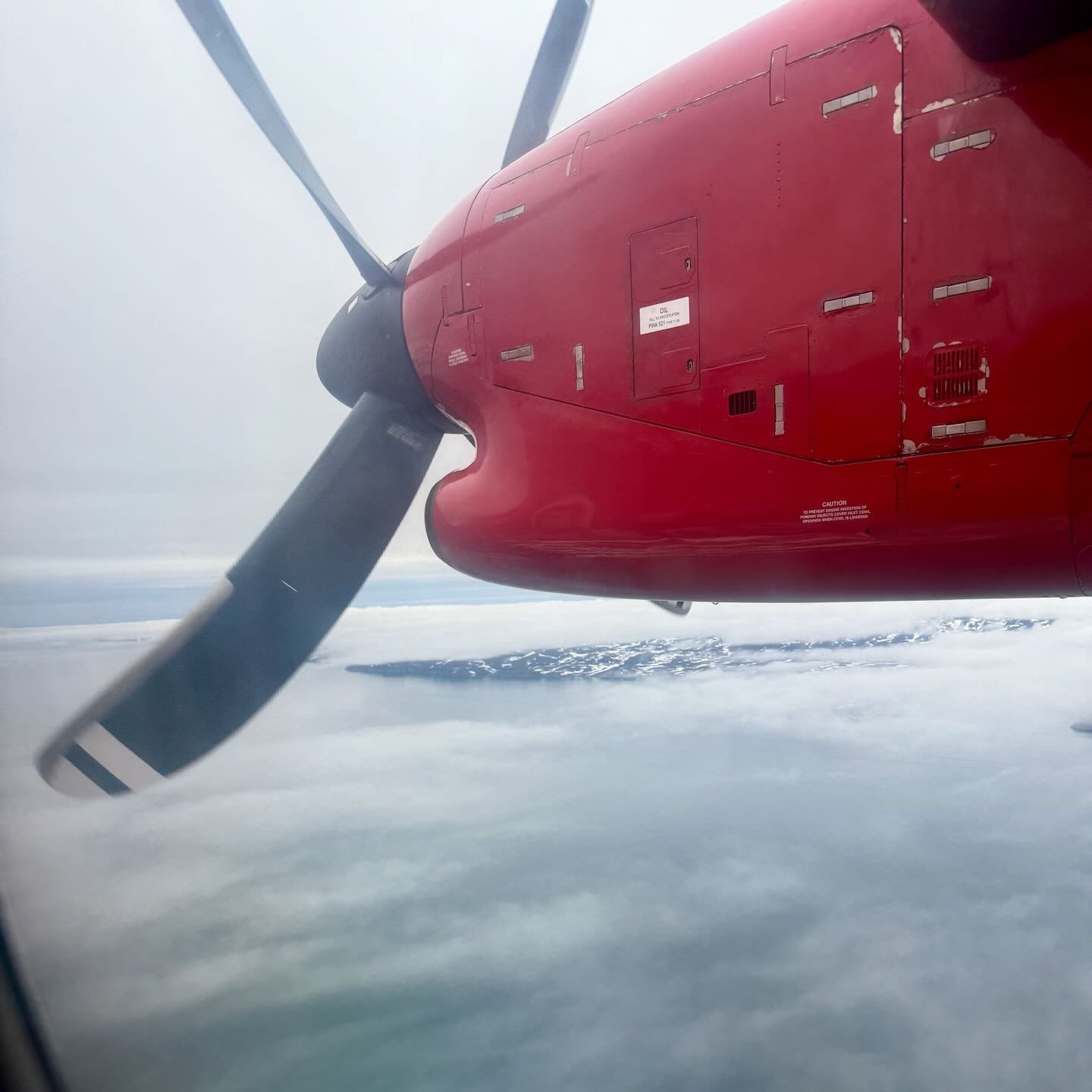 Descendiendo hacia Nuuk