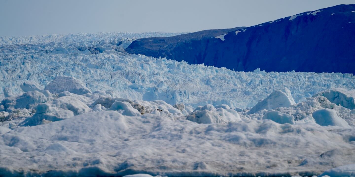 Flanco oriental del glaciar