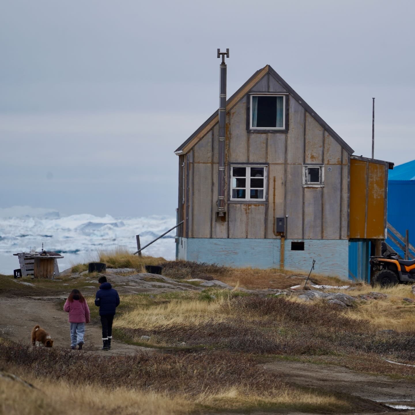 Niños en Ilimanaq