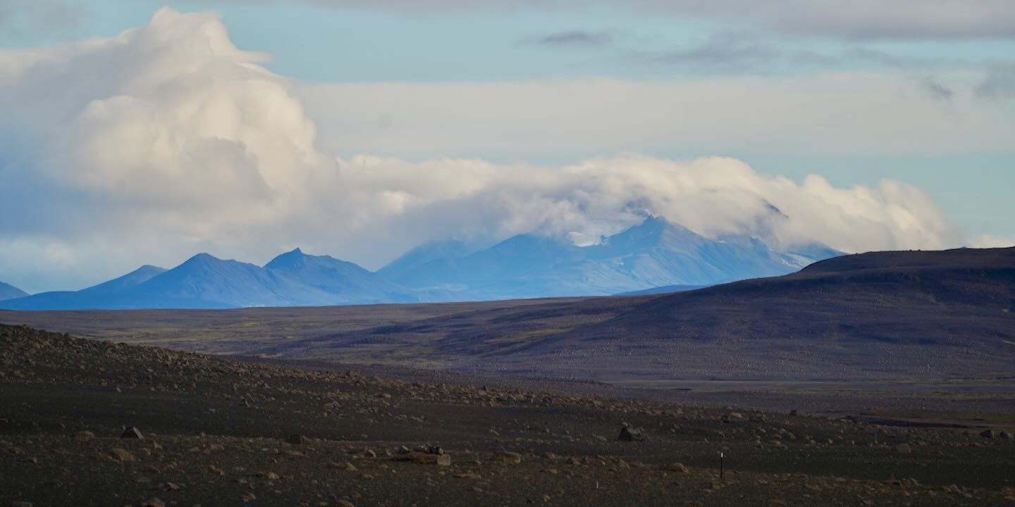 El Snæfell desde Möðrudalsleið