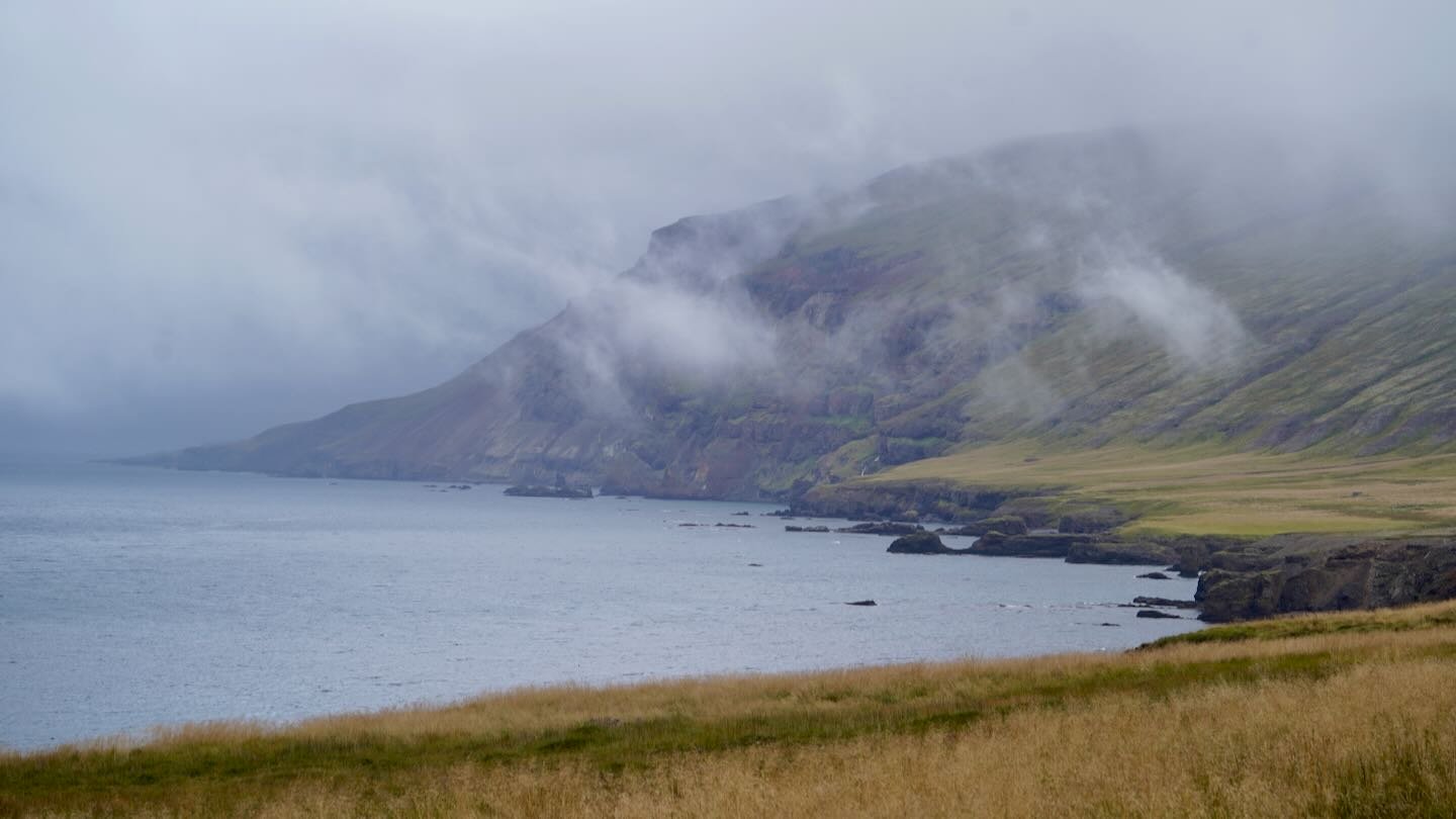 Nubes bajas en Vopnafjörður