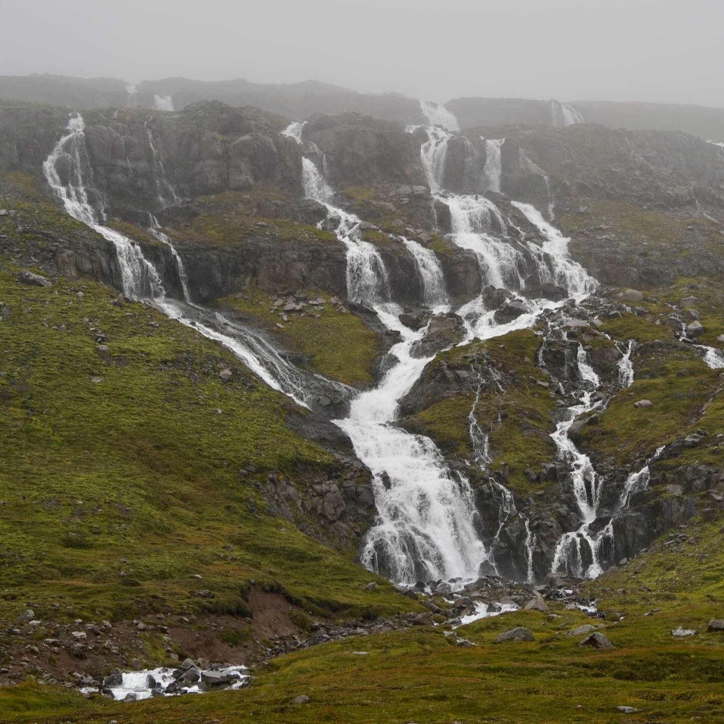 Cascadas en Slenjudalur
