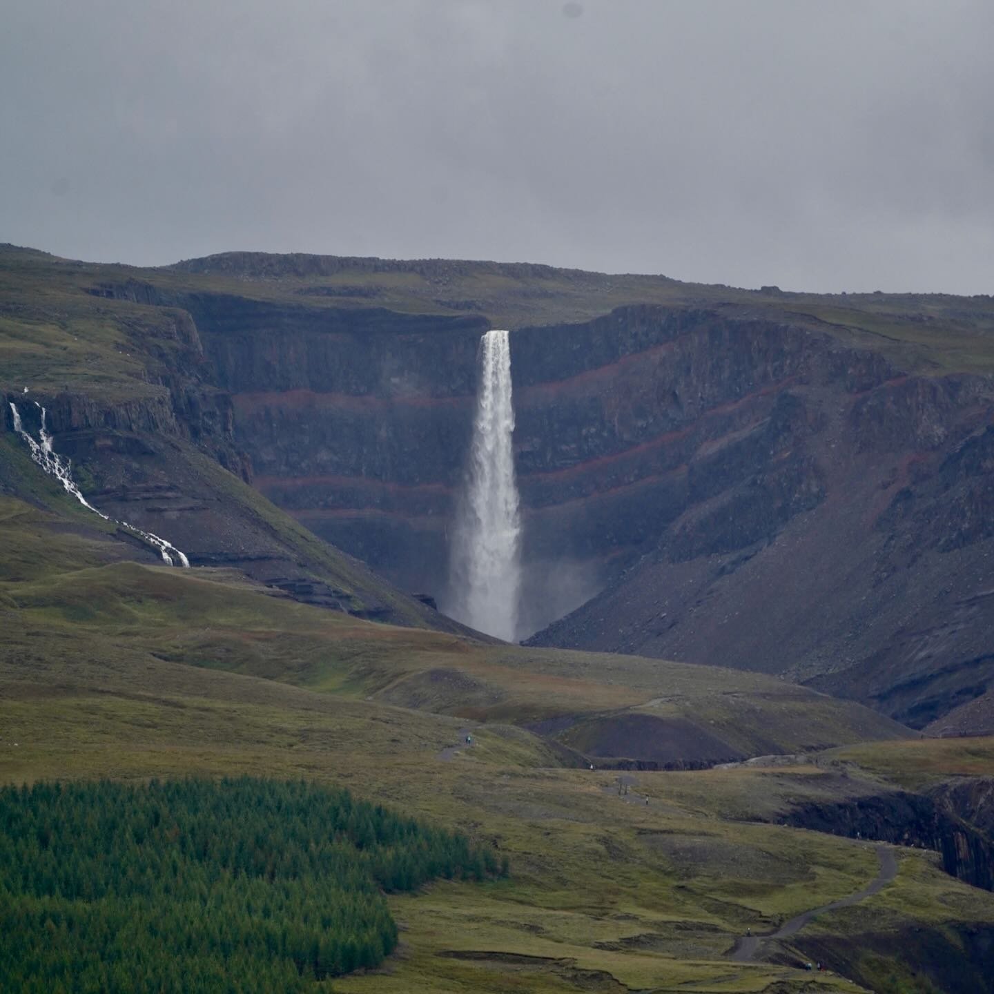 Hengifoss desde Fljótsdalsvegur