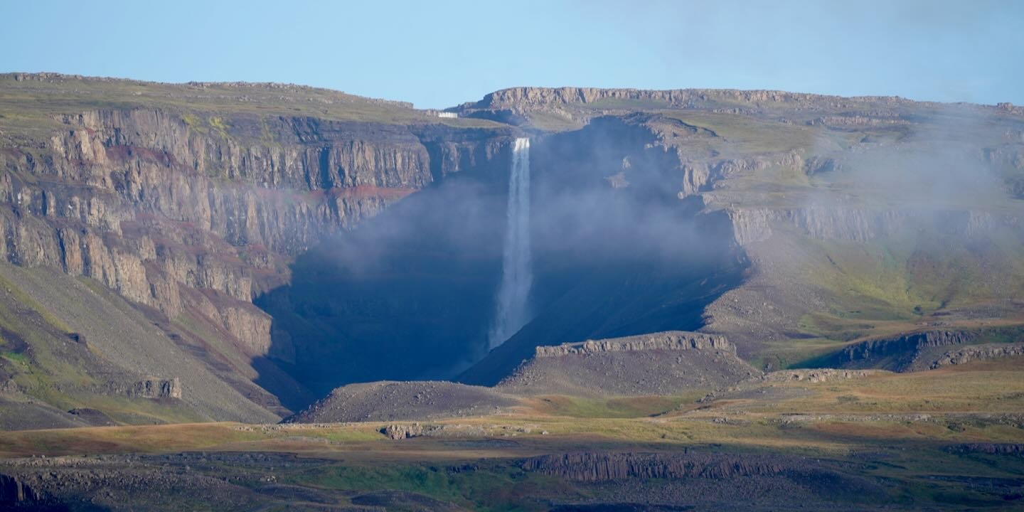 Hengifoss desde la 934