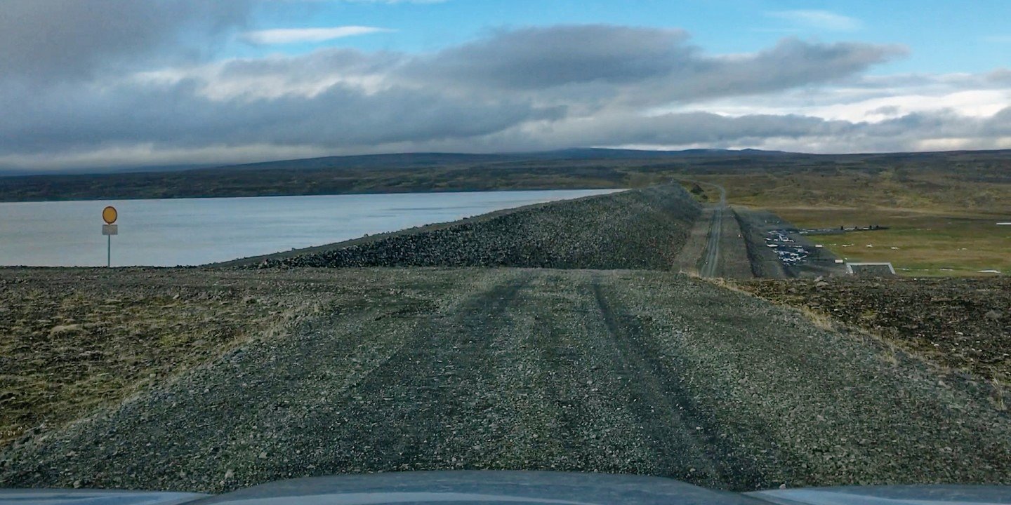 Llegando a Sauðárdalur