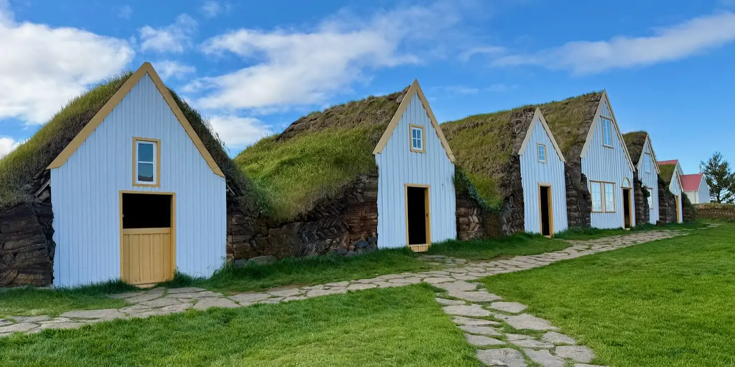 Glaumbær, una granja en el Skagafjörður