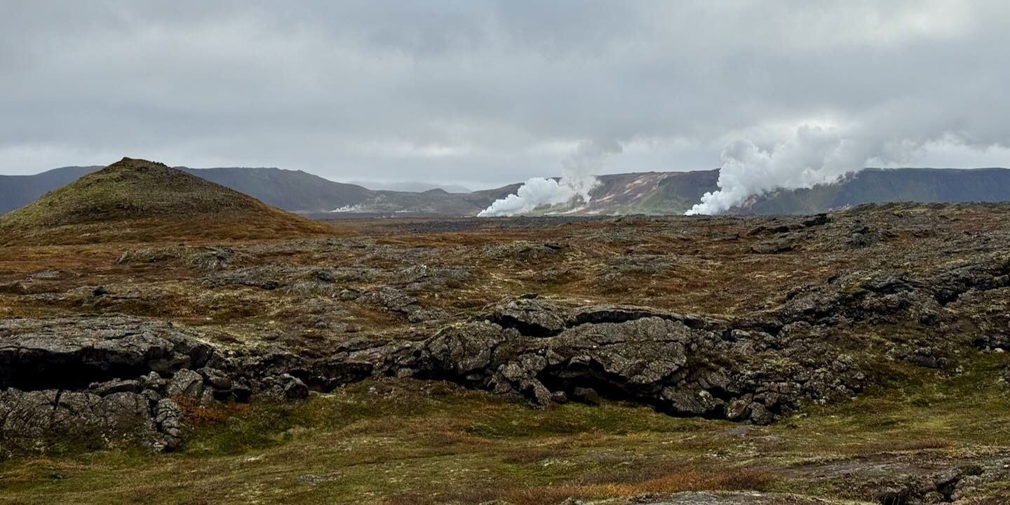 Llegando a Þeistareykir