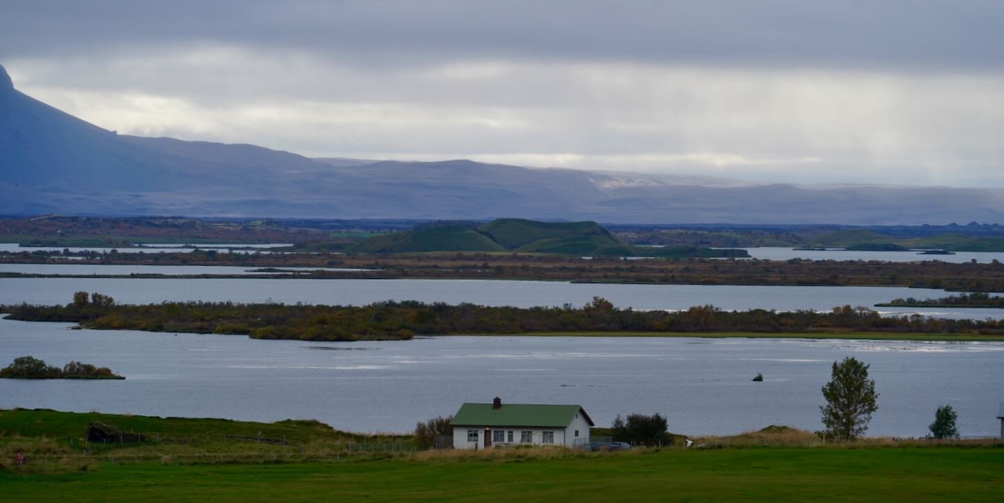Llegando al Mývatn