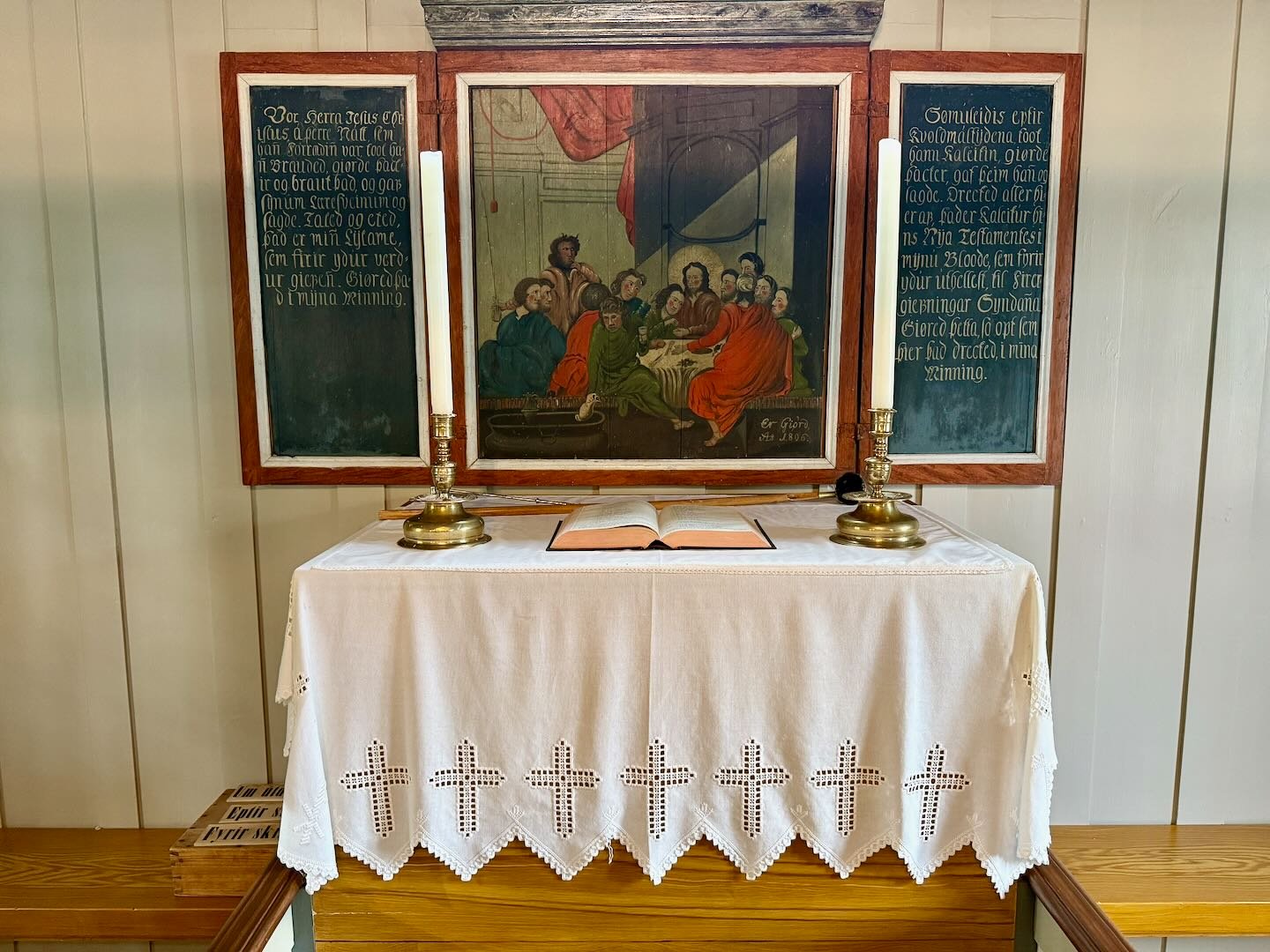 Retablo de la Iglesia de Svalbarðseyri